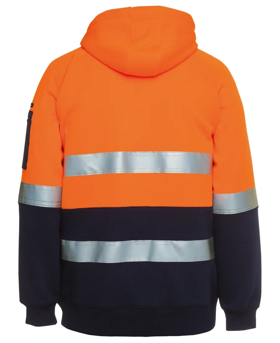 JB's Hi Vis (D+N) Full Zip Fleecy Hoodie - Image 5