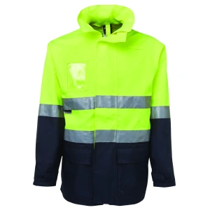 JB's Hi Vis (D+N) Long Line Jacket - Thumbnail Image 4