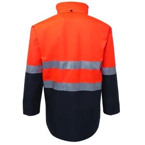 JB's Hi Vis (D+N) Long Line Jacket - Thumbnail Image 7
