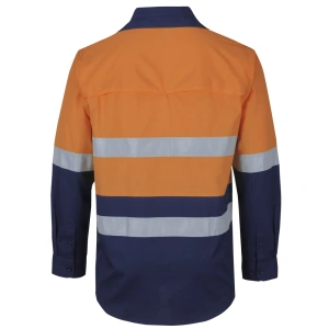 JB's Hi Vis (D+N) Ripstop L/S Fishing Shirt - Thumbnail Image 3