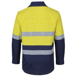 JB's Hi Vis (D+N) Ripstop L/S Fishing Shirt - Thumbnail Image 5