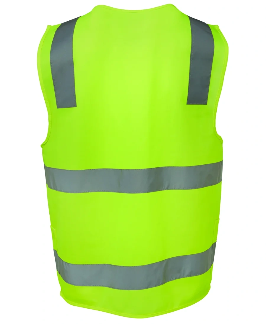 JB's Hi Vis (D+N) Zip Safety Vest - Image 3