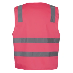 JB's Hi Vis (D+N) Zip Safety Vest - Thumbnail Image 5
