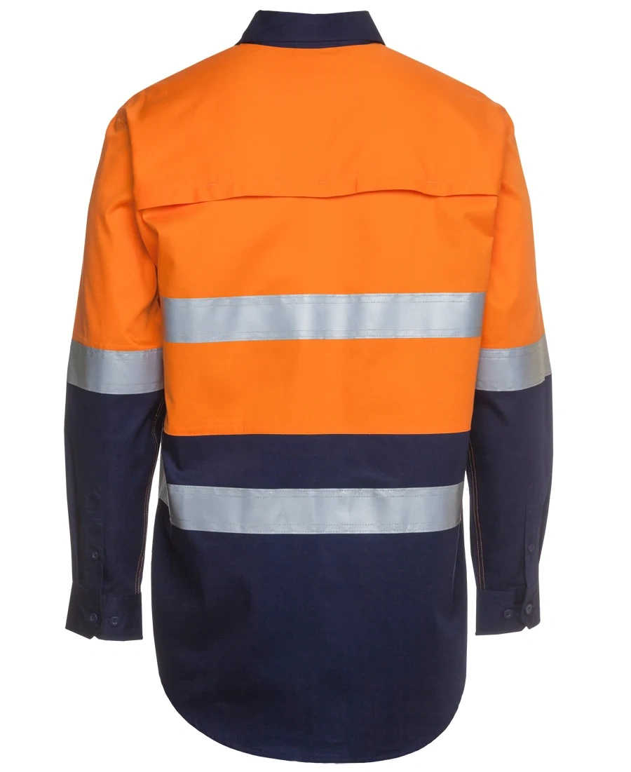 JB's Hi Vis L/S (D+N) 150G Work Shirt - Image 17