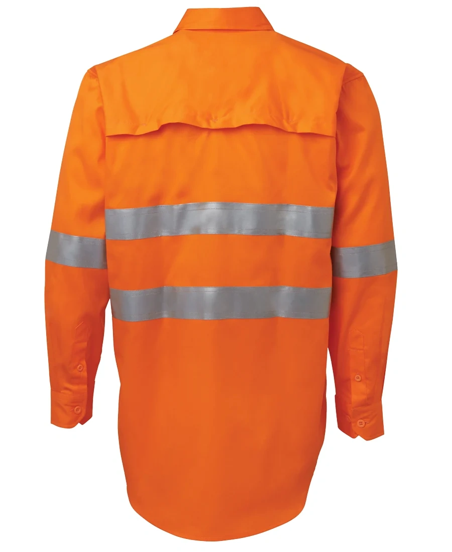 JB's Hi Vis L/S (D+N) 150G Work Shirt - Image 19