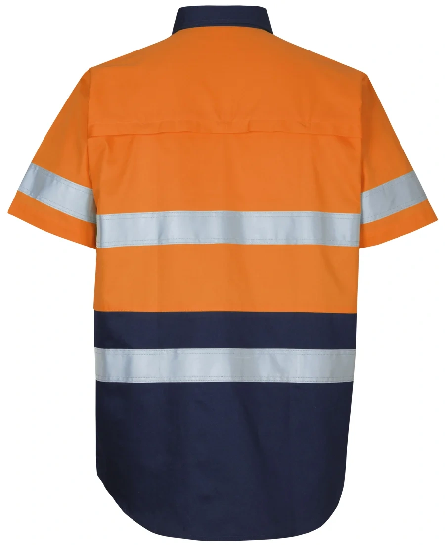 JB's Hi Vis (D+N) S/S 150g Work Shirt - Image 3