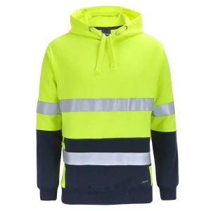 JB's Hi Vis D+N 330G Pullover Hoodie - Thumbnail Image 2