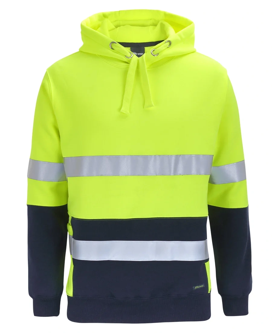 JB's Hi Vis D+N 330G Pullover Hoodie - Image 2