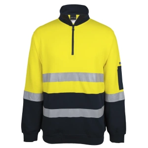 JB's HV (D+N) 310 Cotton 1/2 Zip Fleece - Thumbnail Image 4