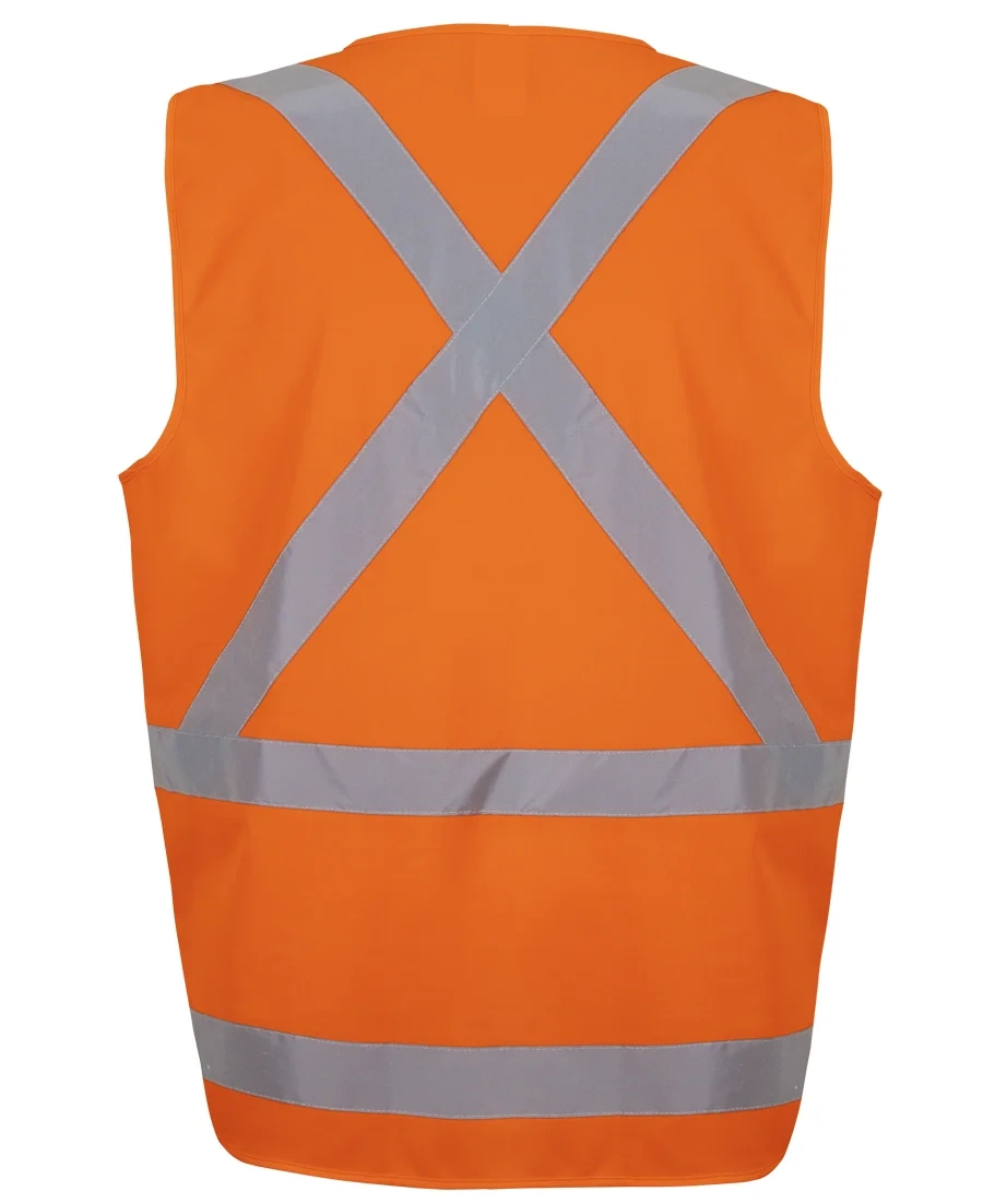 JB's NSW/QLD Rail (D+N) Zip X-Back Safety Vest - Image 3