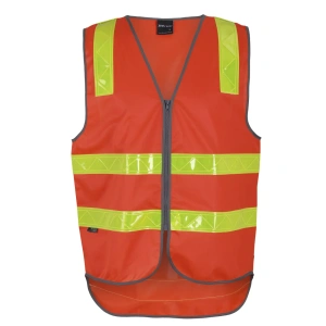 JB's Vic Road (D+N) Zip Safety Vest - Thumbnail Image 2