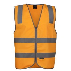 JB's Vic Rail (D+N) Zip Safety Vest - Thumbnail Image 2