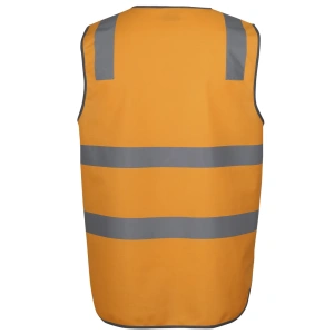JB's Aust. Rail (D+N) Zip Safety Vest - Thumbnail Image 3