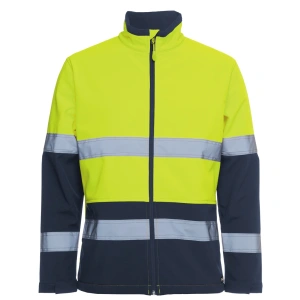 JB's Hi Vis (D+N) Three Layer Softshell Jacket - Thumbnail Image 2