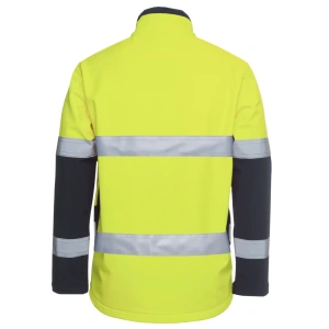 JB's Hi Vis (D+N) Three Layer Softshell Jacket - Thumbnail Image 3