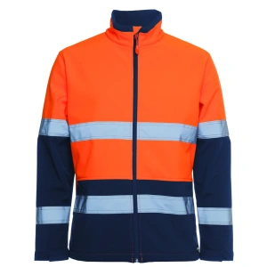 JB's Hi Vis (D+N) Three Layer Softshell Jacket - Thumbnail Image 4