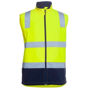 JB's Hi Vis (D+N) Three Layer Softshell Vest - Thumbnail Image 2