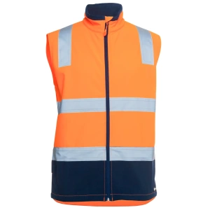 JB's Hi Vis (D+N) Three Layer Softshell Vest - Thumbnail Image 4