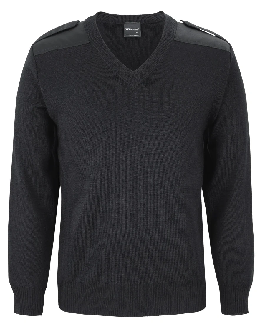 JB's Knitted Epaulette Jumper - Image 2