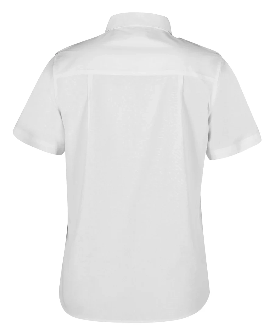 JB's Ladies S/S Epaulette Shirt - Image 3
