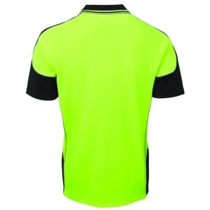 JB's Hi Vis Contrast Piping Polo - Thumbnail Image 3