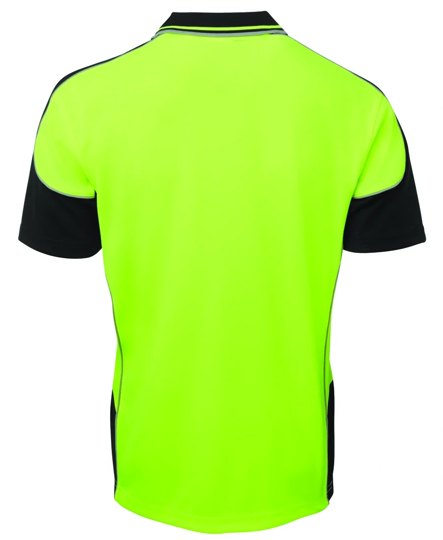 JB's Hi Vis Contrast Piping Polo - Image 3