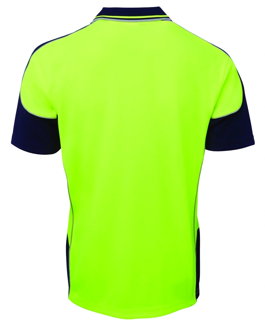 JB's Hi Vis Contrast Piping Polo - Image 5