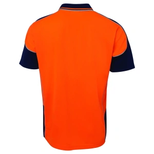 JB's Hi Vis Contrast Piping Polo - Thumbnail Image 7