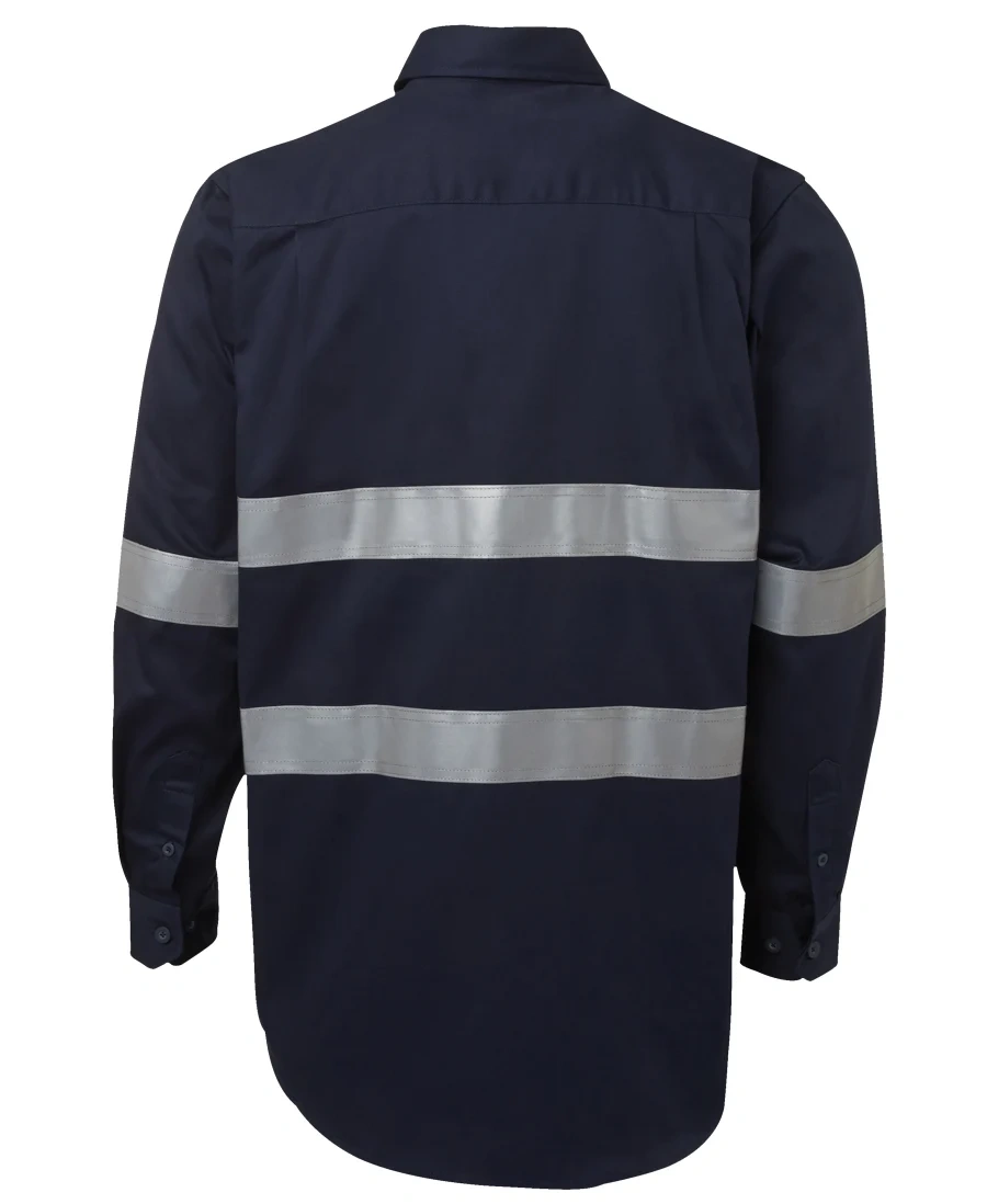 JB's L/S 190G Work Shirt With Reflective Tape - Image 3