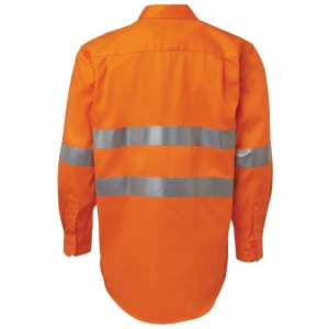 JB's L/S 190G Work Shirt With Reflective Tape - Thumbnail Image 5