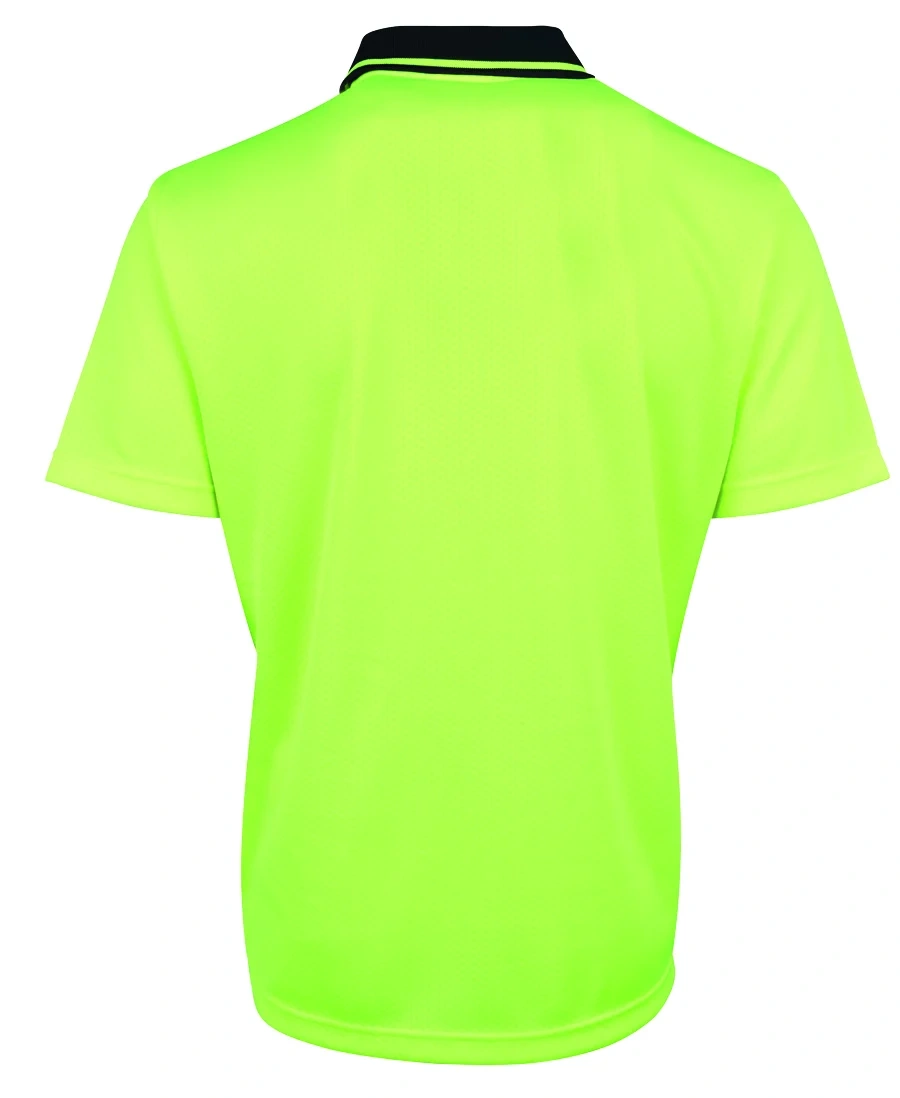 JB's Hi Vis Jacquard Non Cuff Polo - Image 3