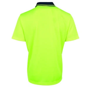 JB's Hi Vis Jacquard Non Cuff Polo - Thumbnail Image 5