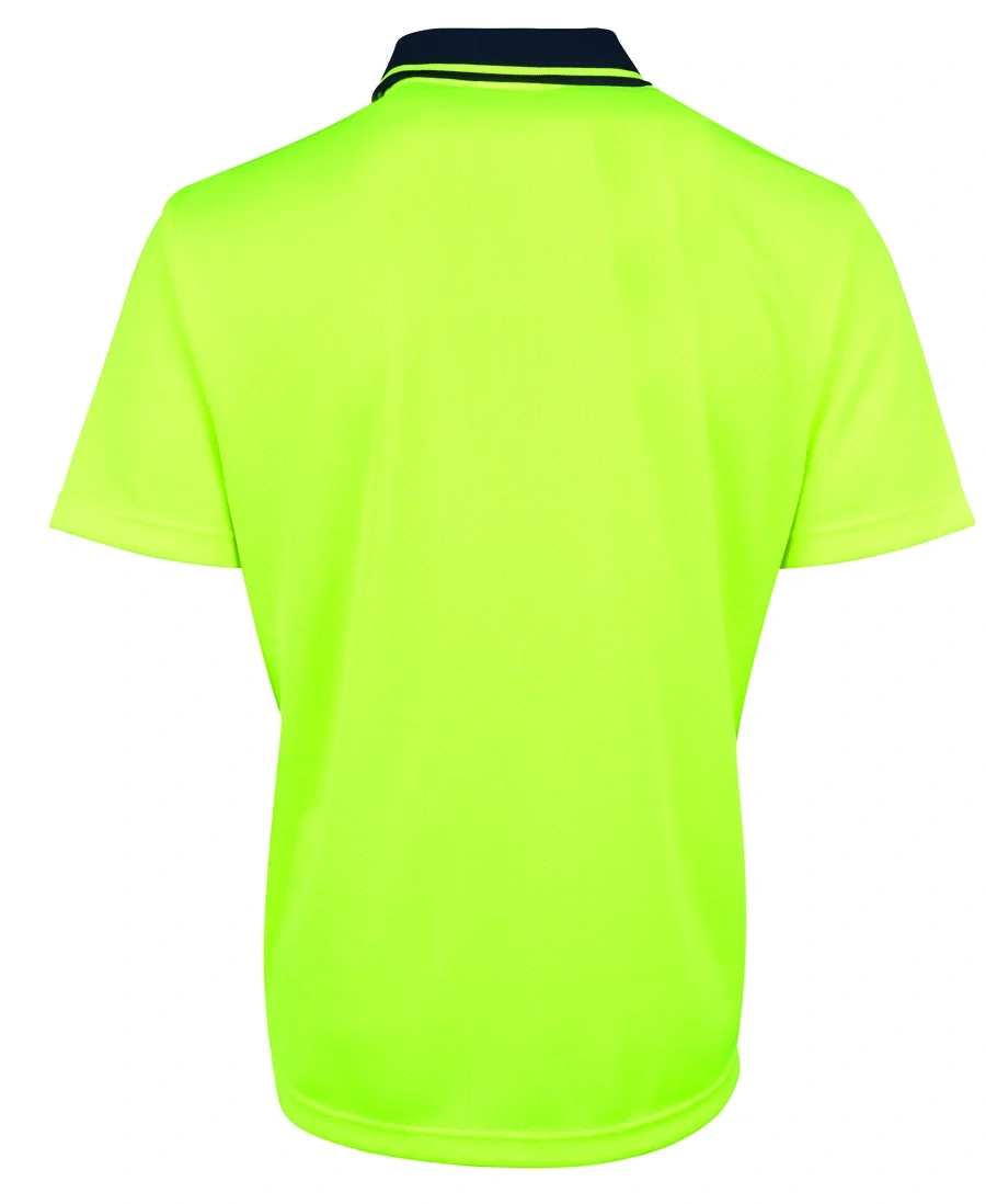JB's Hi Vis Jacquard Non Cuff Polo - Image 5