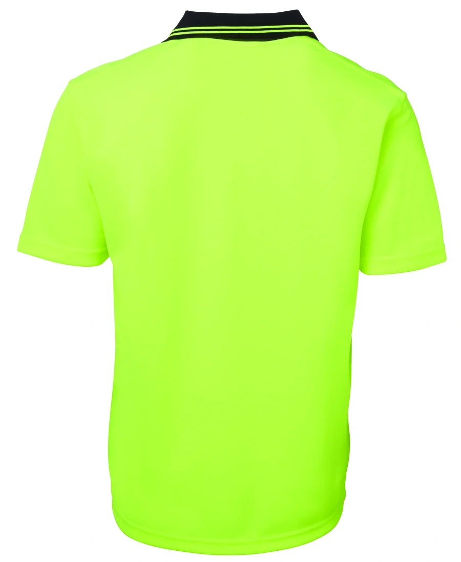 JB's Hi Vis S/S Non Button Polo - Image 3
