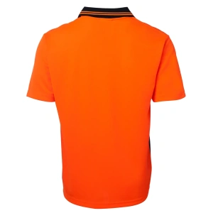 JB's Hi Vis S/S Non Button Polo - Thumbnail Image 5
