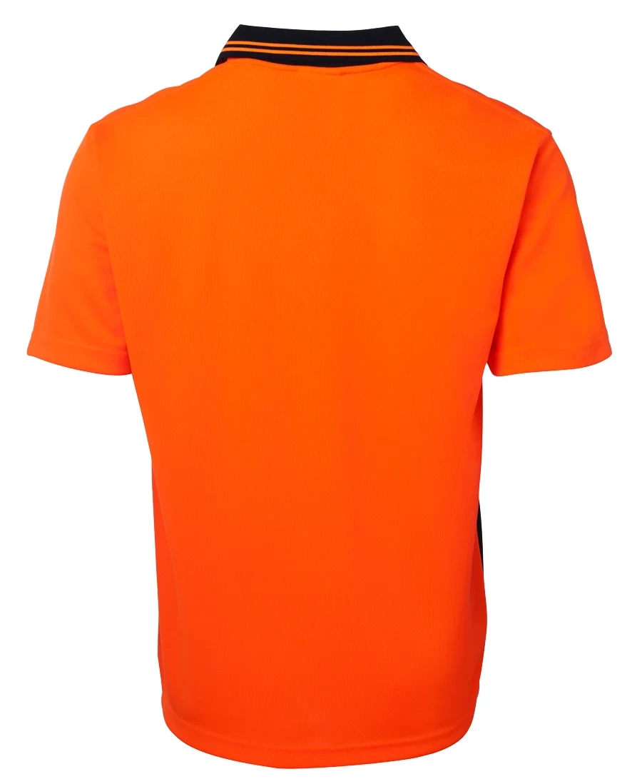 JB's Hi Vis S/S Non Button Polo - Image 5