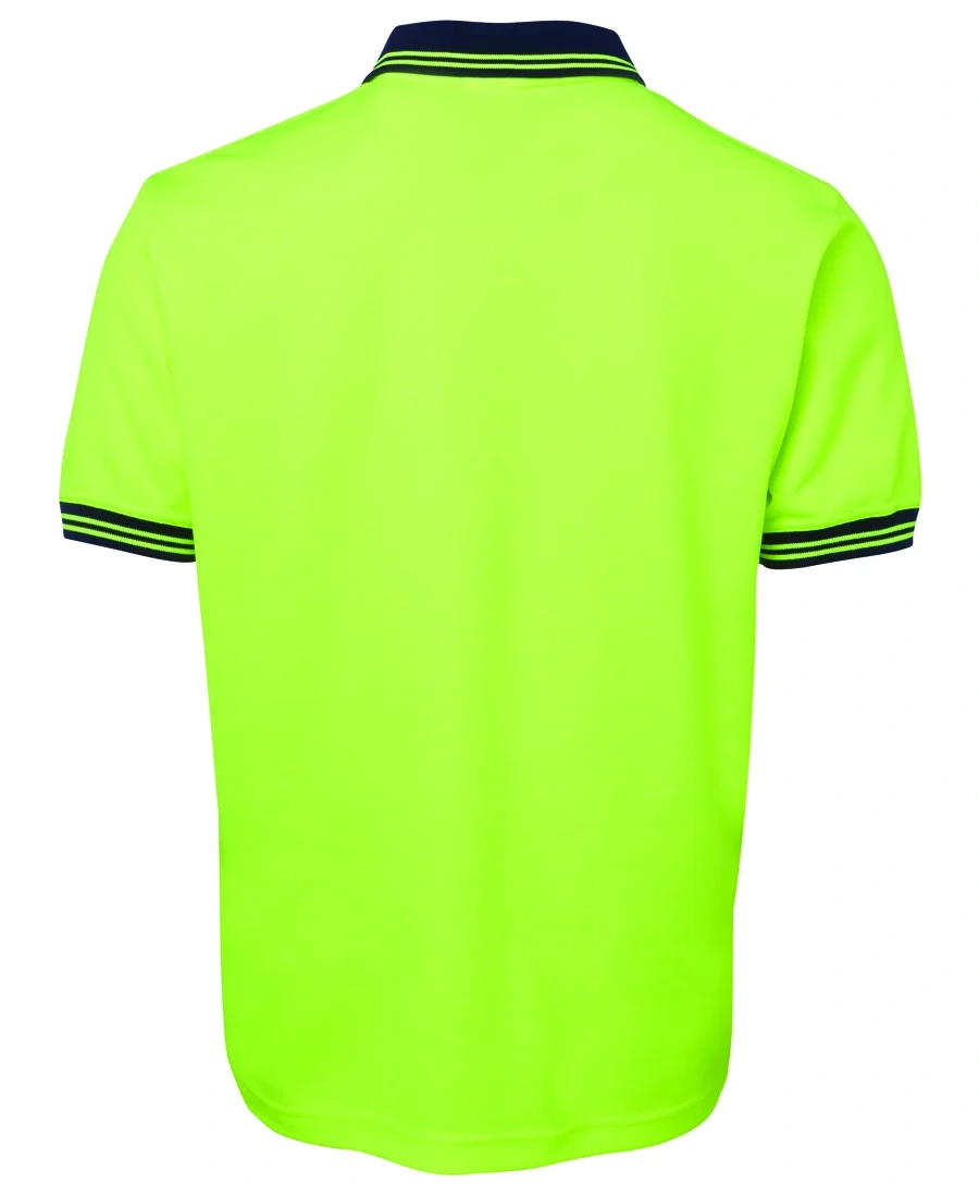 JB's Hi Vis S/S Cotton Back Polo - Image 3