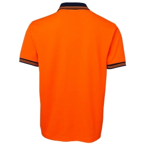 JB's Hi Vis S/S Cotton Back Polo - Thumbnail Image 5