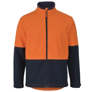 JB's Hi Vis Three Layer Softshell Jacket - Thumbnail Image 4