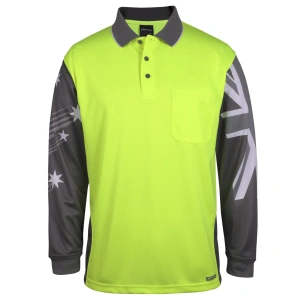 JB's L/S Southern Cross Polo - Thumbnail Image 2