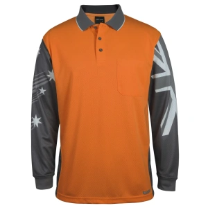 JB's L/S Southern Cross Polo - Thumbnail Image 4