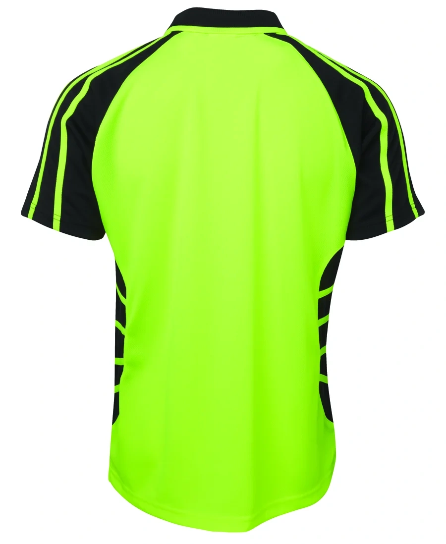 JB's Hi Vis S/S Spider Polo - Image 3