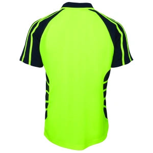 JB's Hi Vis S/S Spider Polo - Thumbnail Image 5