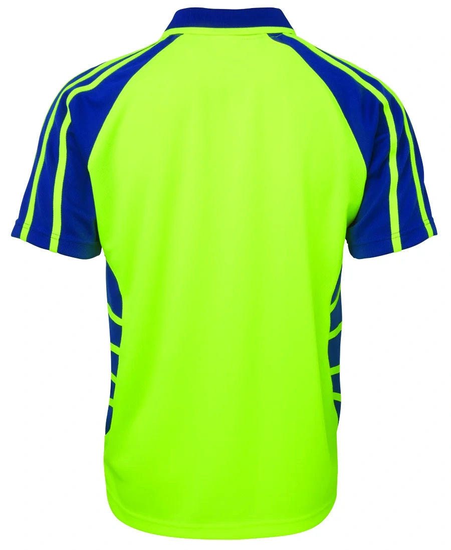 JB's Hi Vis S/S Spider Polo - Image 7