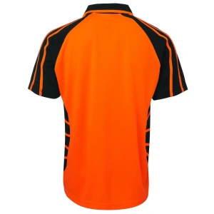 JB's Hi Vis S/S Spider Polo - Thumbnail Image 9
