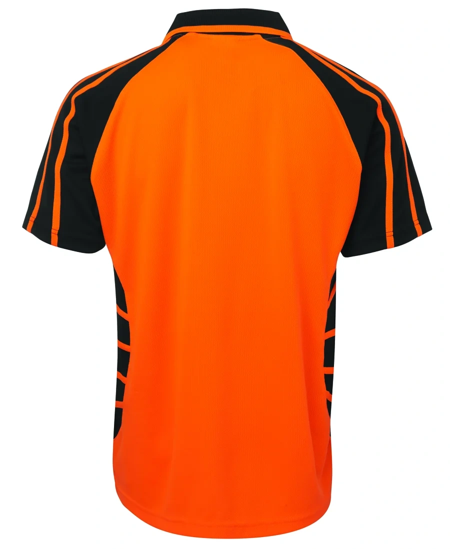 JB's Hi Vis S/S Spider Polo - Image 9