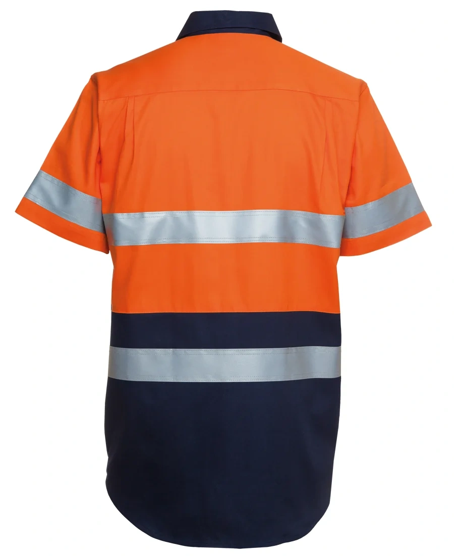 JB'S Hi Vis S/S (D+N) 190G Work Shirt - Image 3