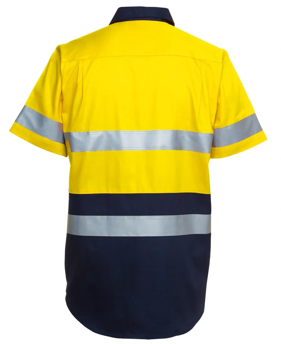 JB'S Hi Vis S/S (D+N) 190G Work Shirt - Image 5