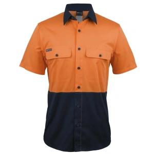 JB's HV S/S Stretch Work Shirt - Thumbnail Image 1