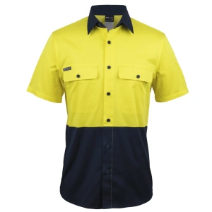JB's HV S/S Stretch Work Shirt - Thumbnail Image 4